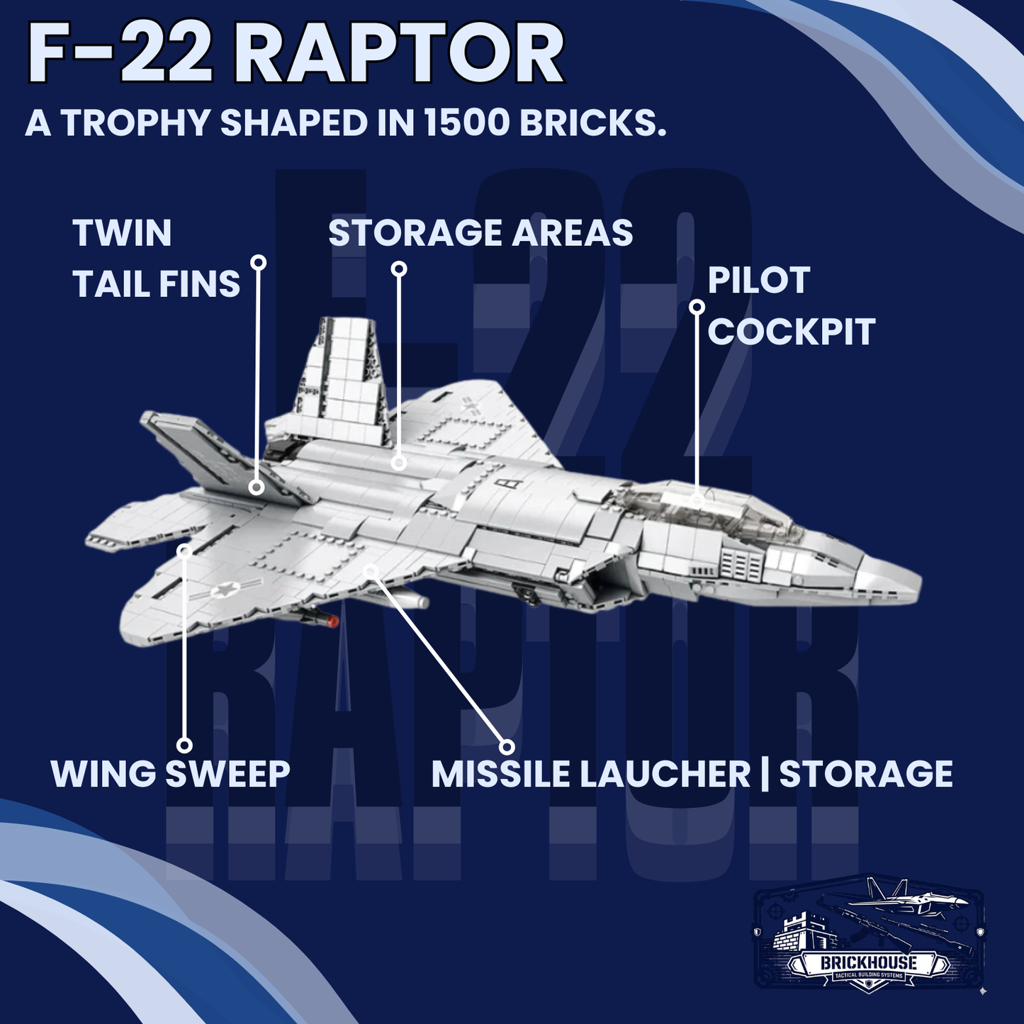 F22 RAPTOR: MISSILE LAUNCHER TECHNIC JET
