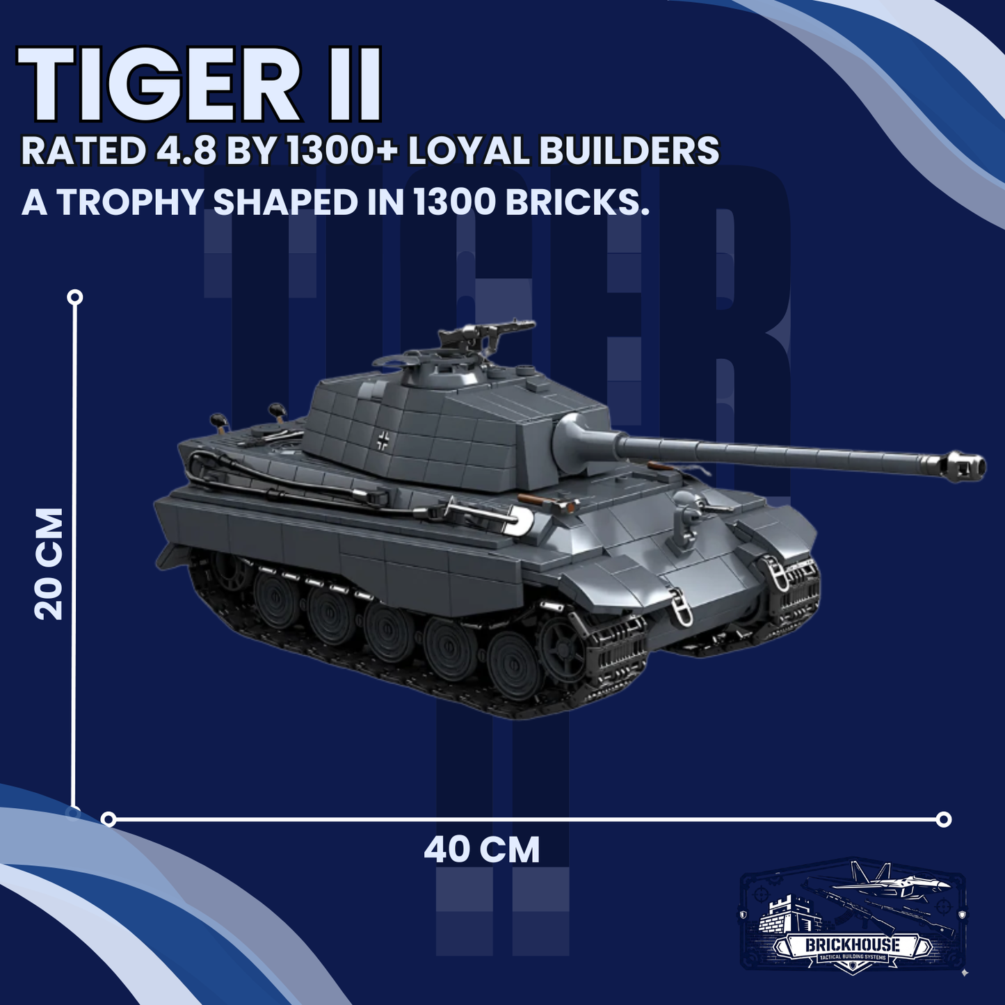 TIGER II: TACTICAL TRACK BATTLEFIELD TANK