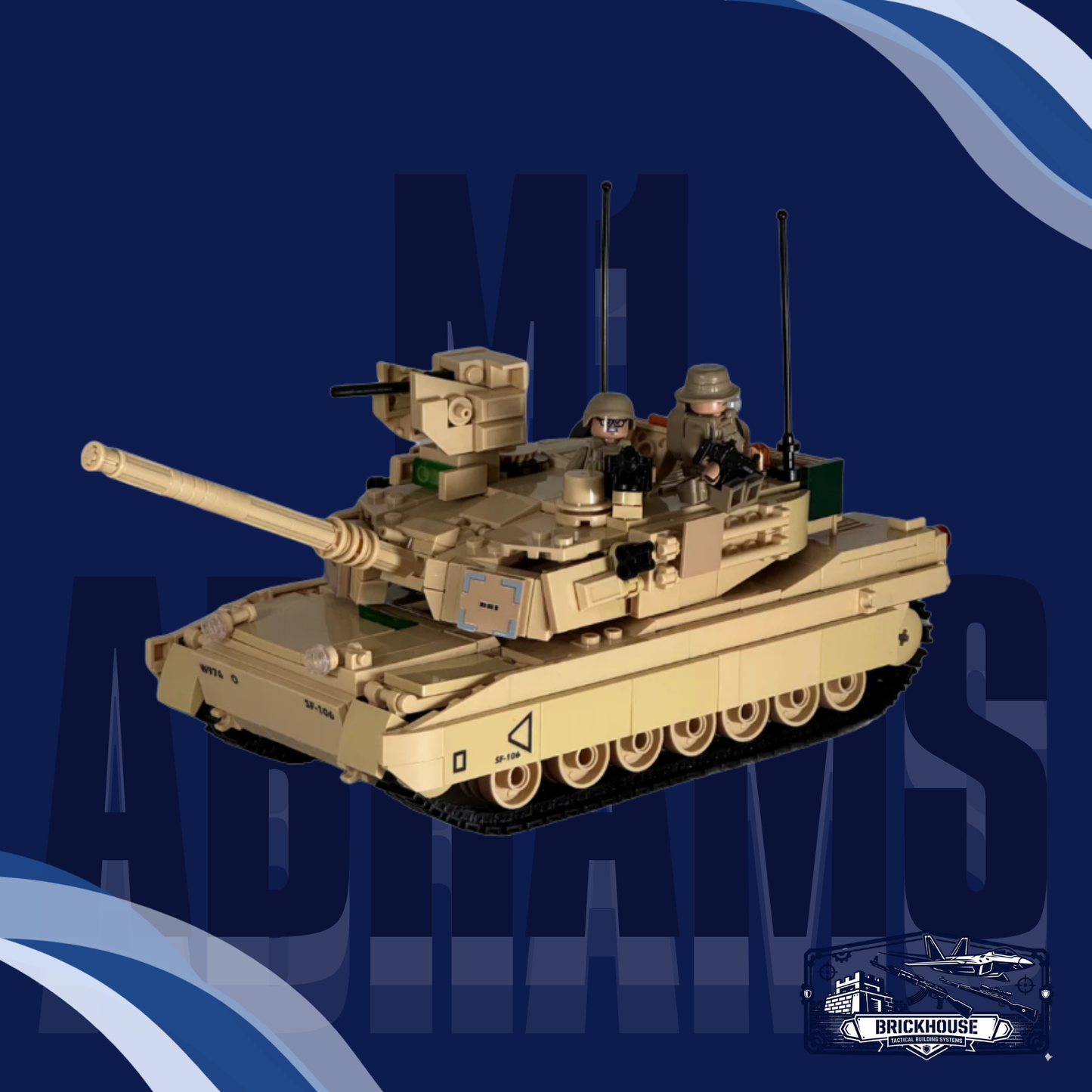 M1 ABRAMS: PRECISION TURRET BATTLE TANK