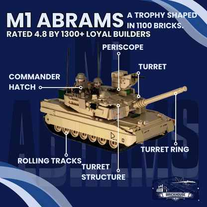 M1 ABRAMS: PRECISION TURRET BATTLE TANK