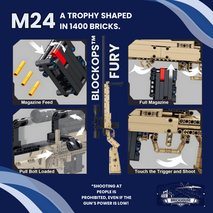 M24: REMINGTON ARMS BOLT ACTION RIFLE