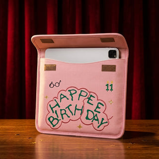 “Happee Birthday” Laptop & Tablet Sleeve