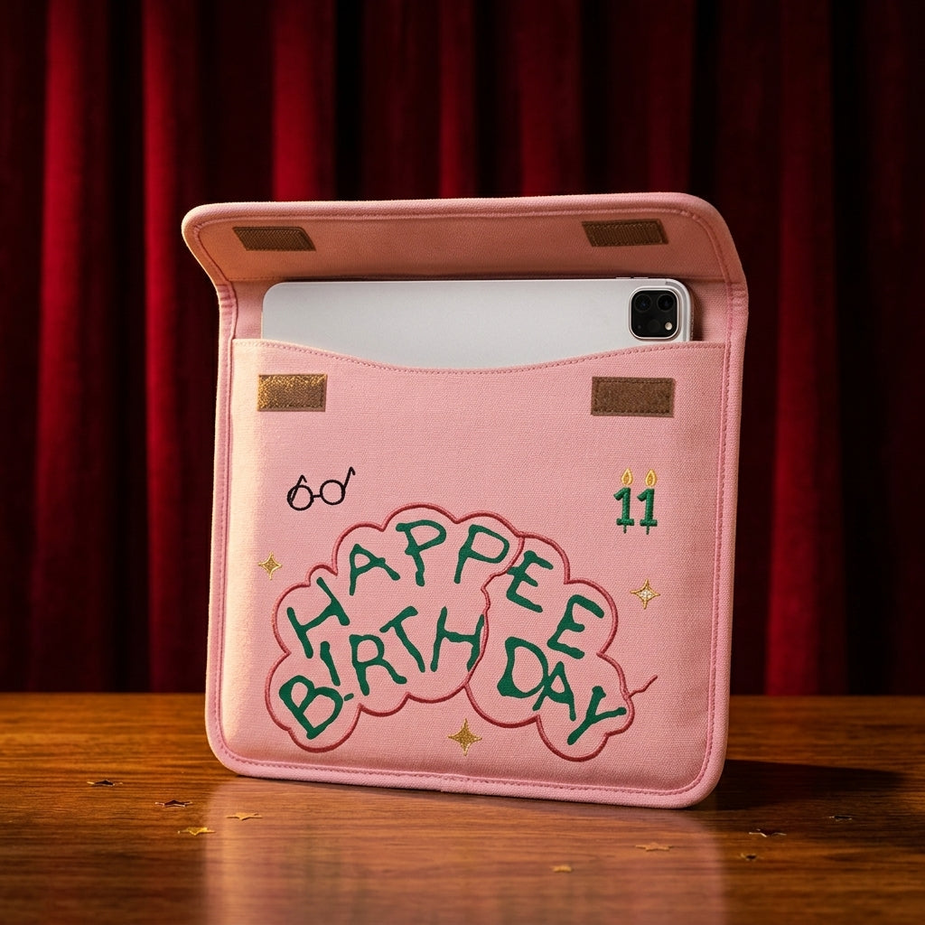 “Happee Birthday” Laptop & Tablet Sleeve