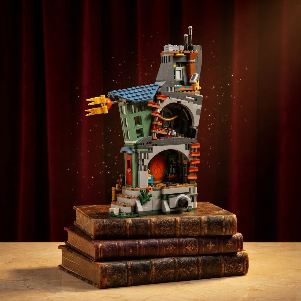 Luna Lovegood's House Brick-Build Set | 764 PCS
