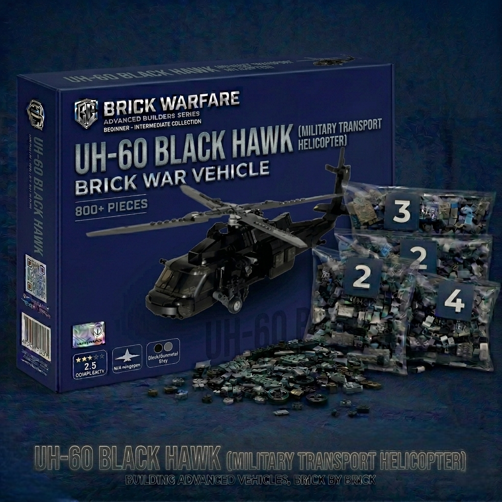UH-60: BLACK HAWK MINIGUN BLASTER CHOPPER
