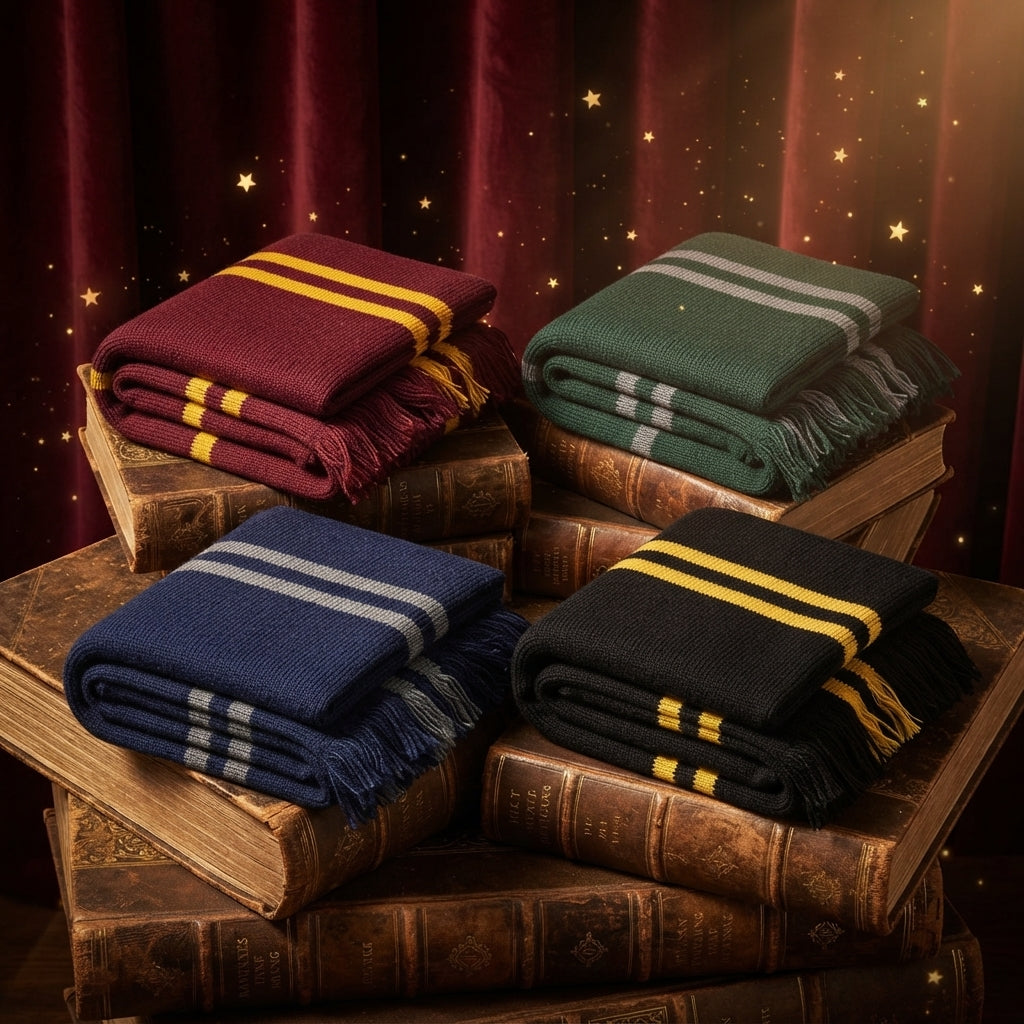 Hogwarts House Striped Scarves
