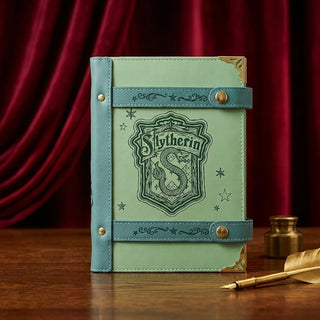 Slytherin Strap-Bound Journal
