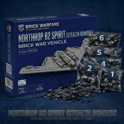 NORTHROP B-2 SPIRIT: STEALTH BOMBER JET
