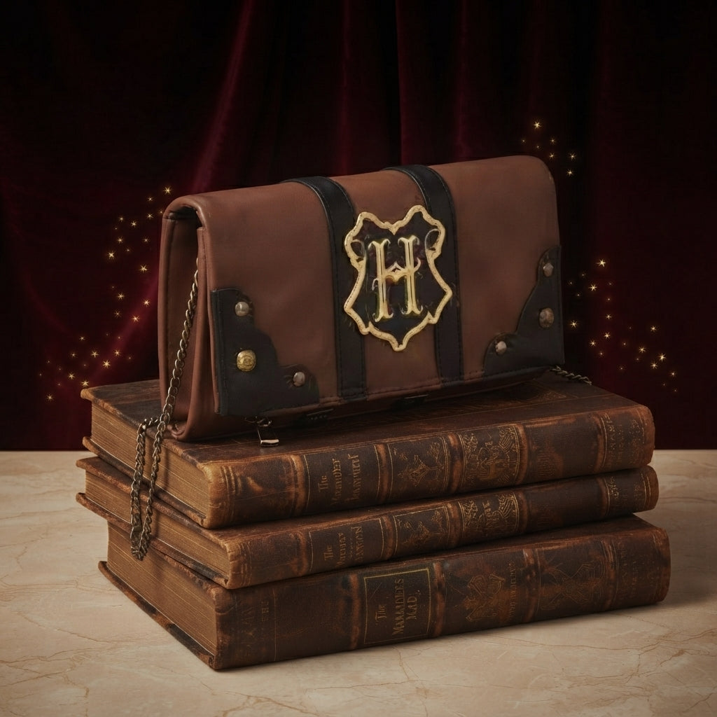 Hogwarts Crest Trunk Clutch Bag